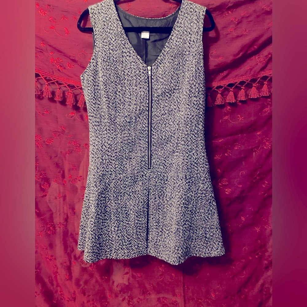 Black & white houndstooth dress